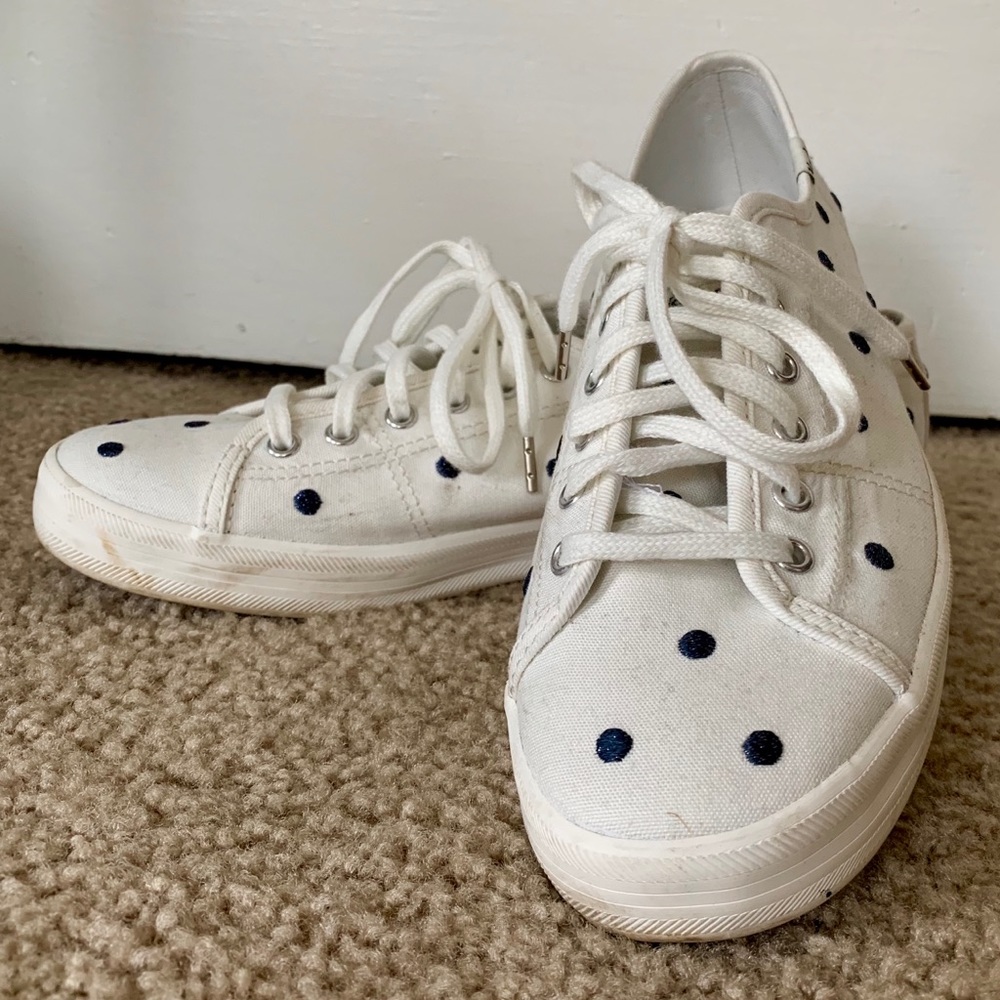 Kate Spade Polka Dot Sneakers